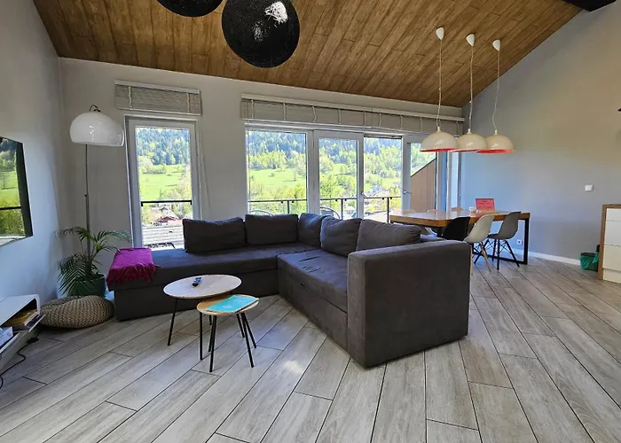Apartament Sun House Sauna Kominek Skrzyczne